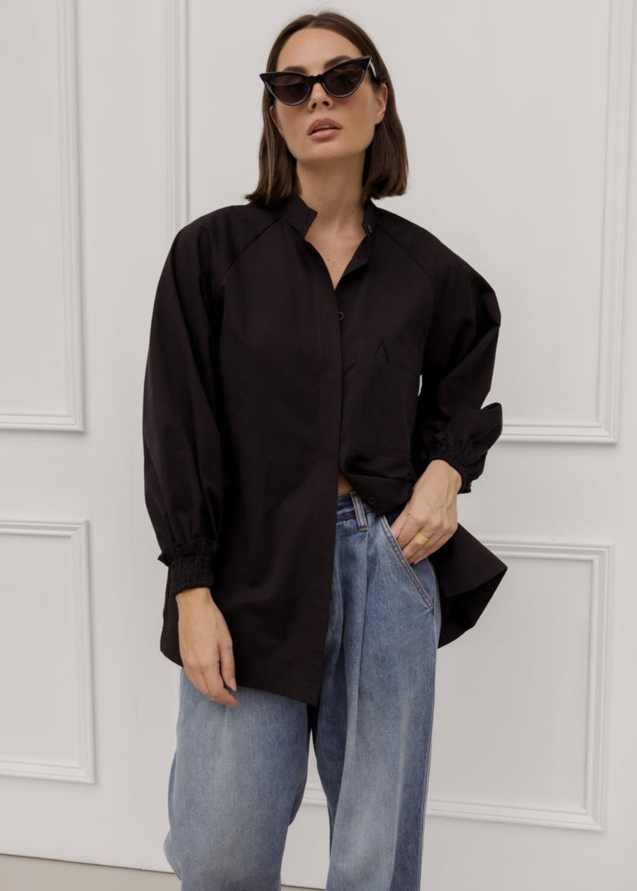 PETRA Shirt Black