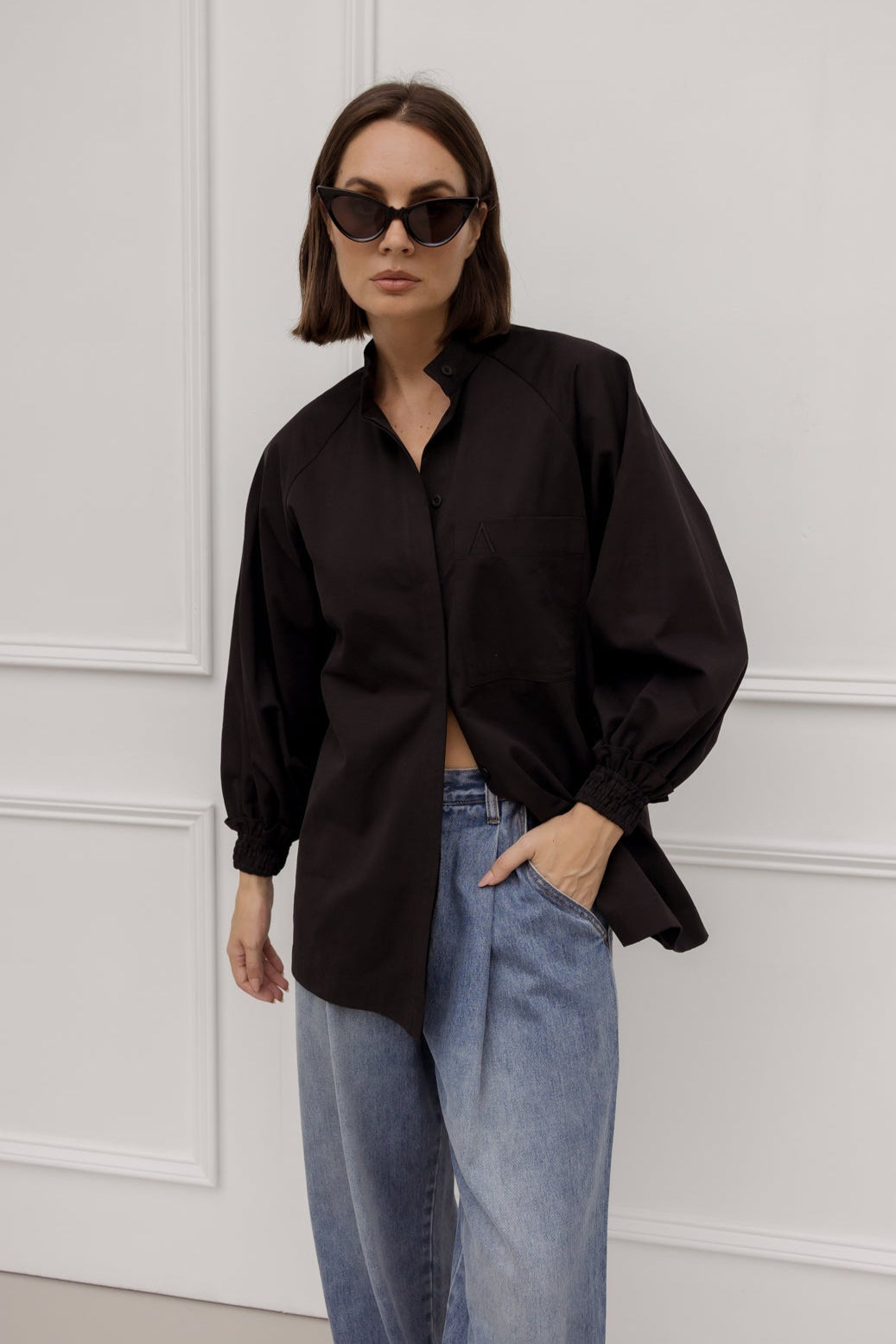 PETRA Shirt Black