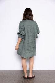 BERKEN Dress Dusty Green