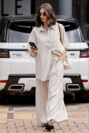 ROGUE Shirt Linen Stone
