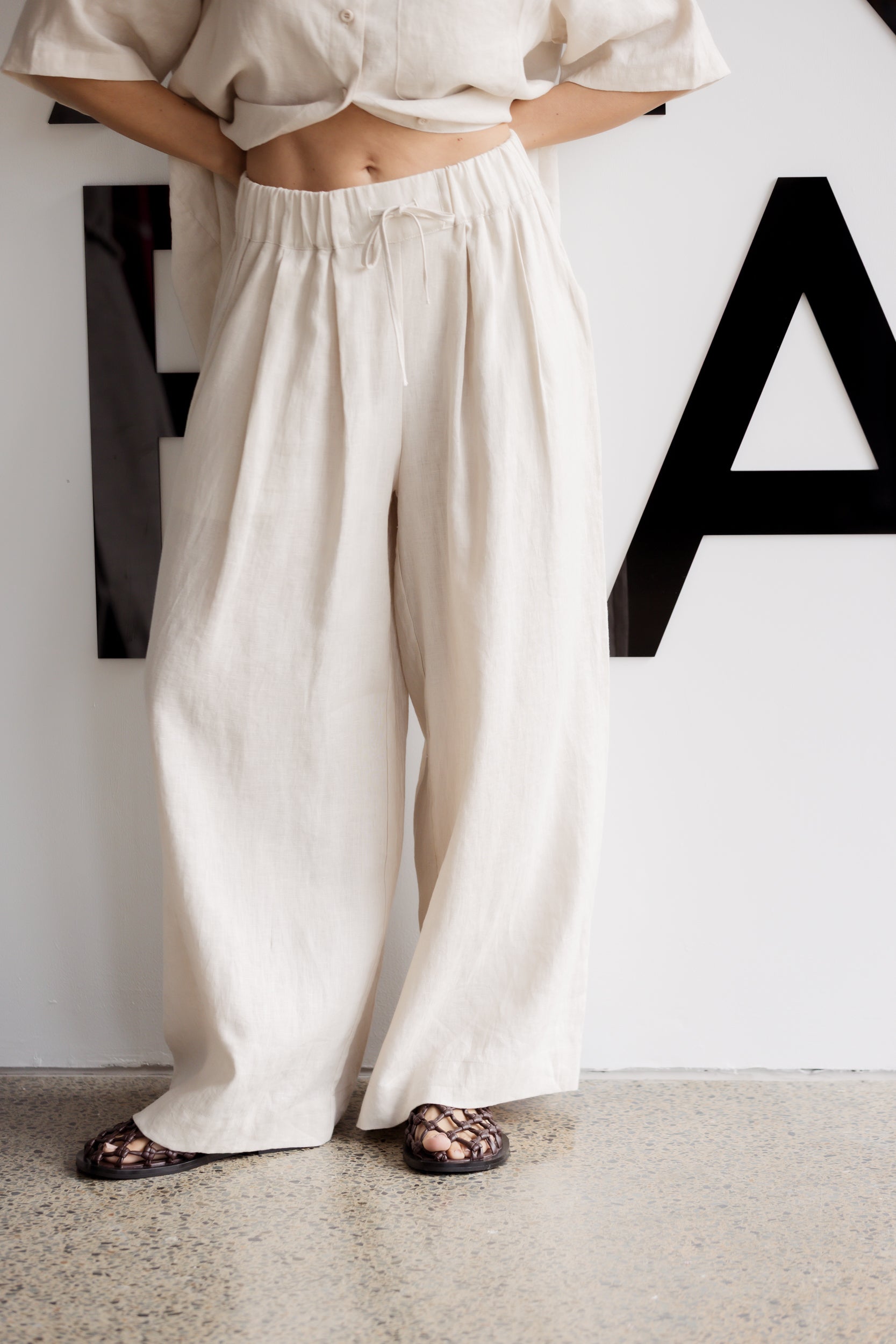 TERI Pants Stone