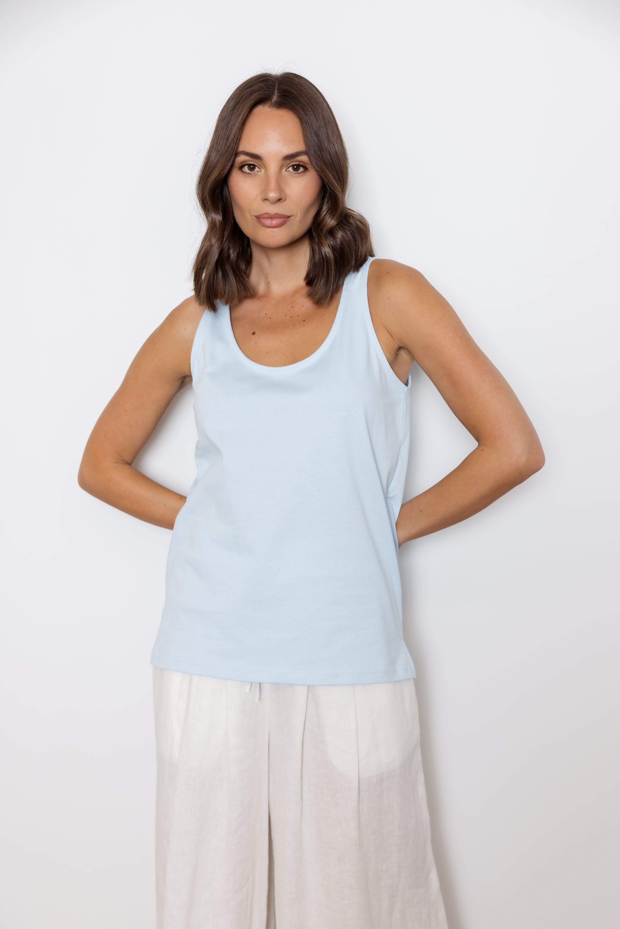 CAMSON Singlet Light Blue