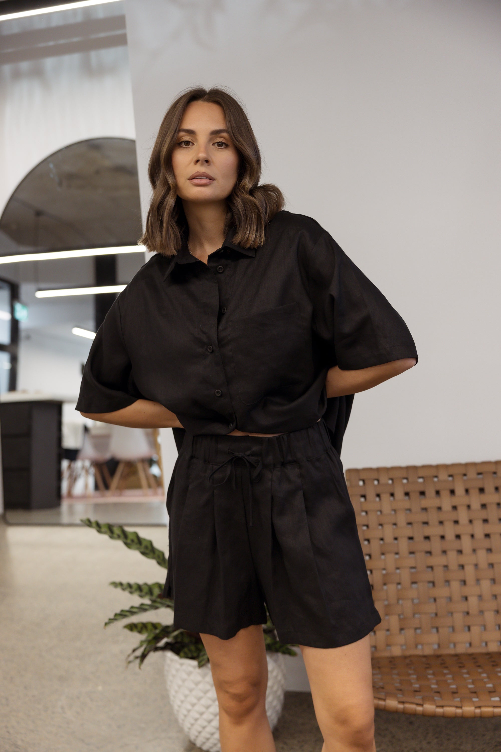 RAZ Shorts Black