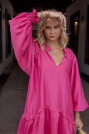 TOMMY Dress Hot Pink