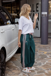 ALADIN Pants Green/Pink