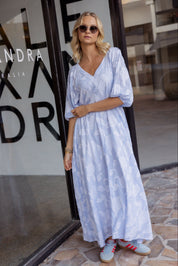 OLIVIERA Dress Blue