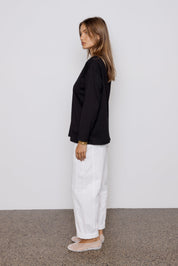 NIX V Long Sleeve Top Black