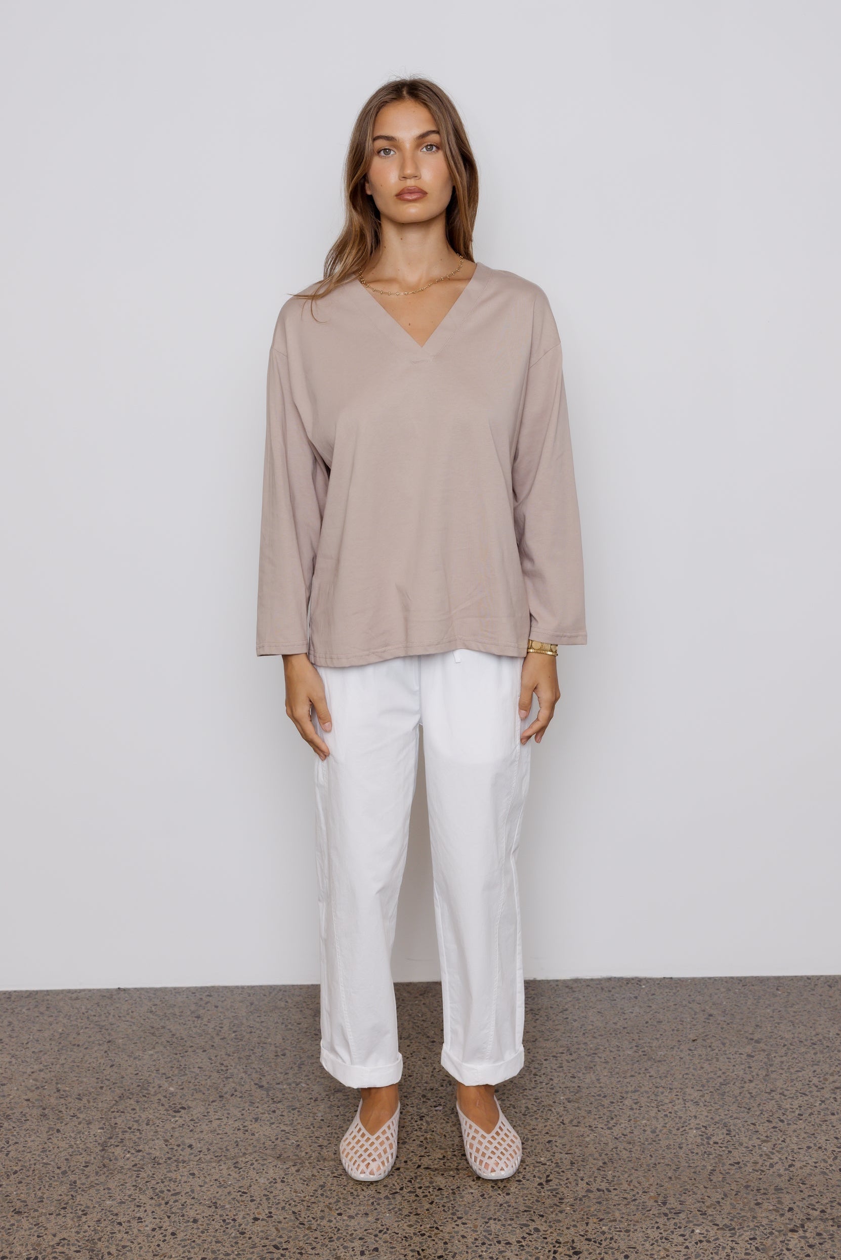 NIX V Long Sleeve Top Coco