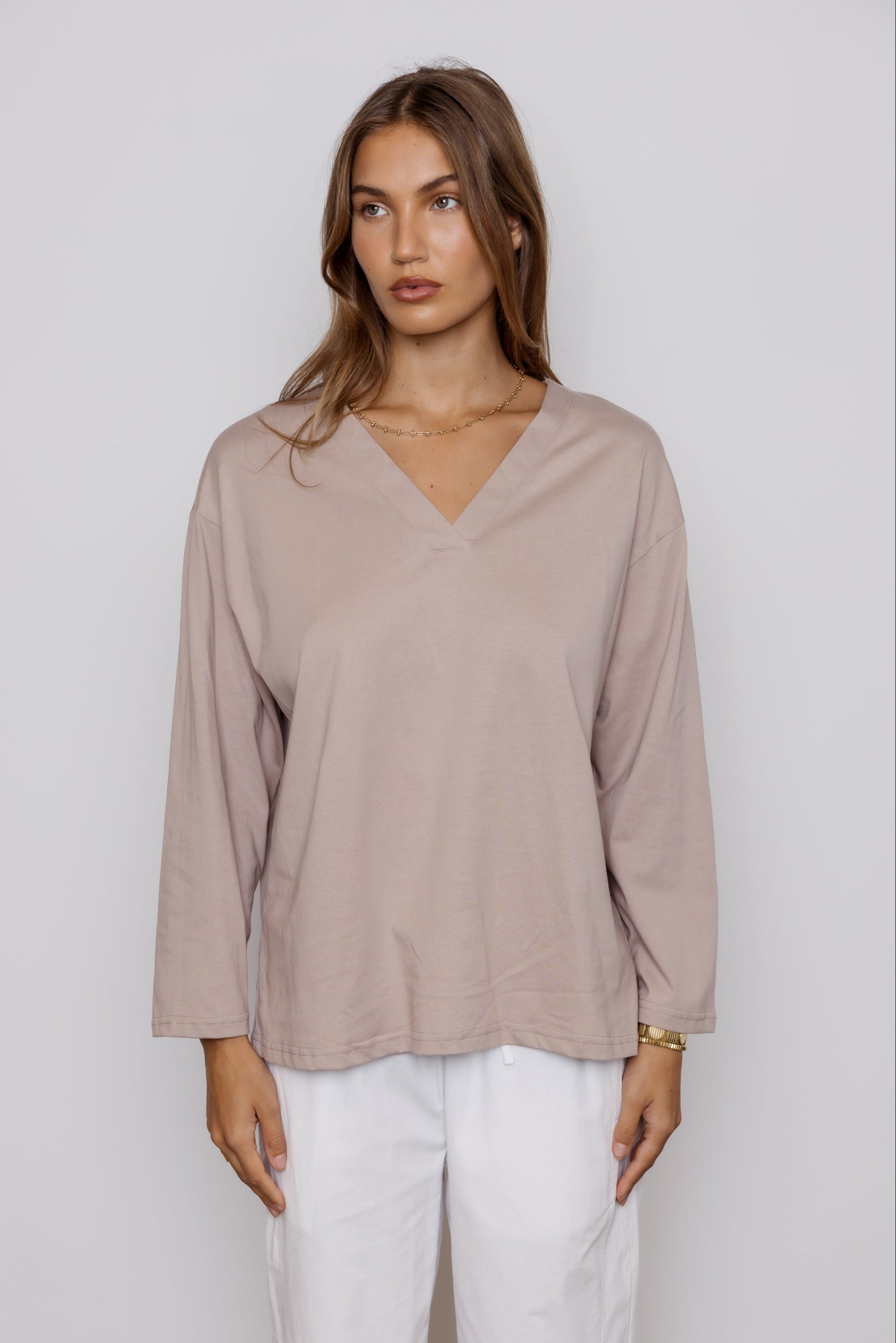 NIX V Long Sleeve Top Coco