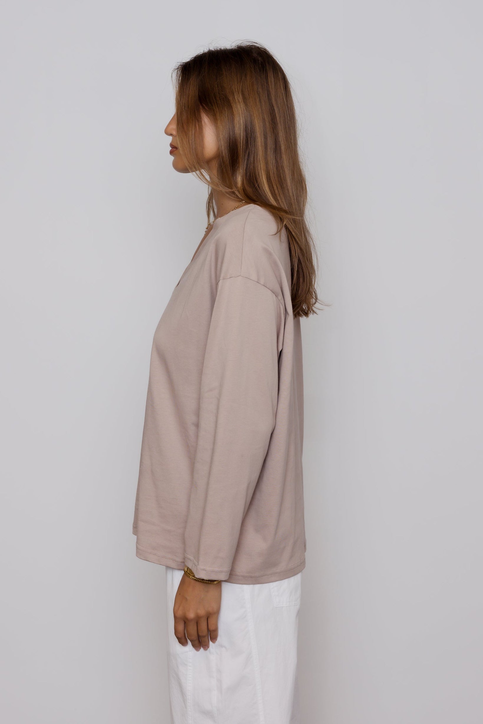 NIX V Long Sleeve Top Coco