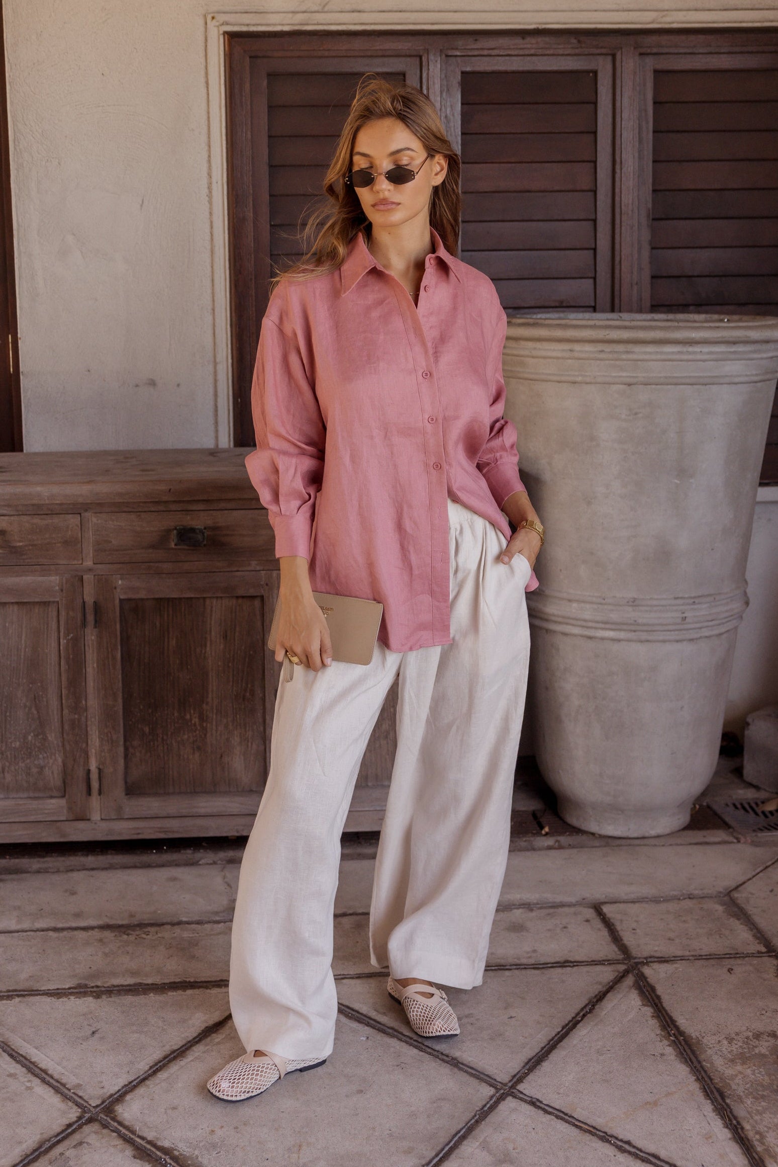 PLUTO Shirt Dusty Pink