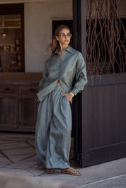 PLUTO Shirt Dusty Green