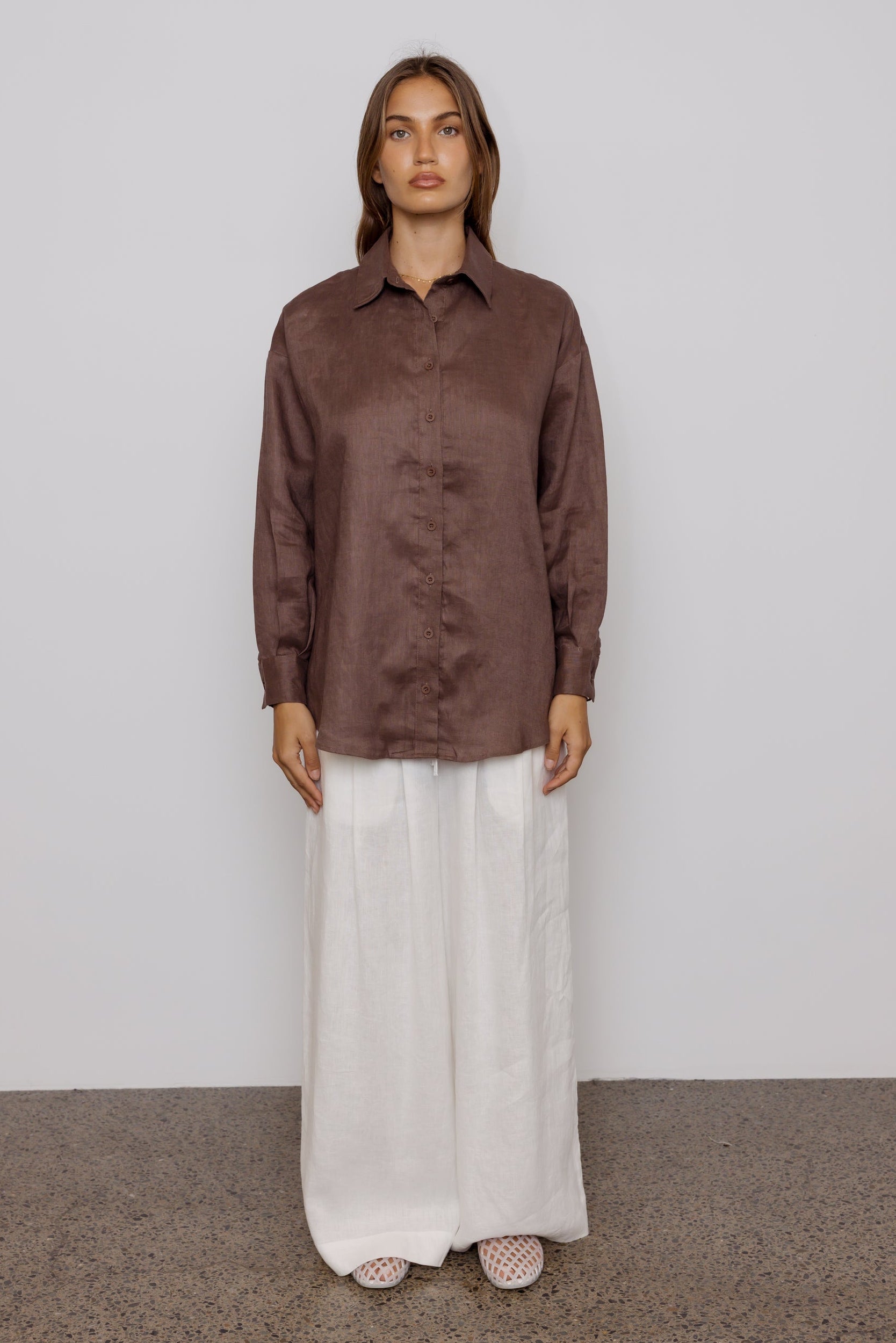 PLUTO Shirt Chocolate