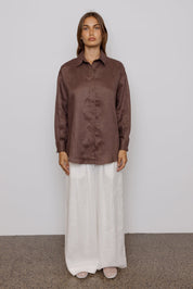 PLUTO Shirt Chocolate