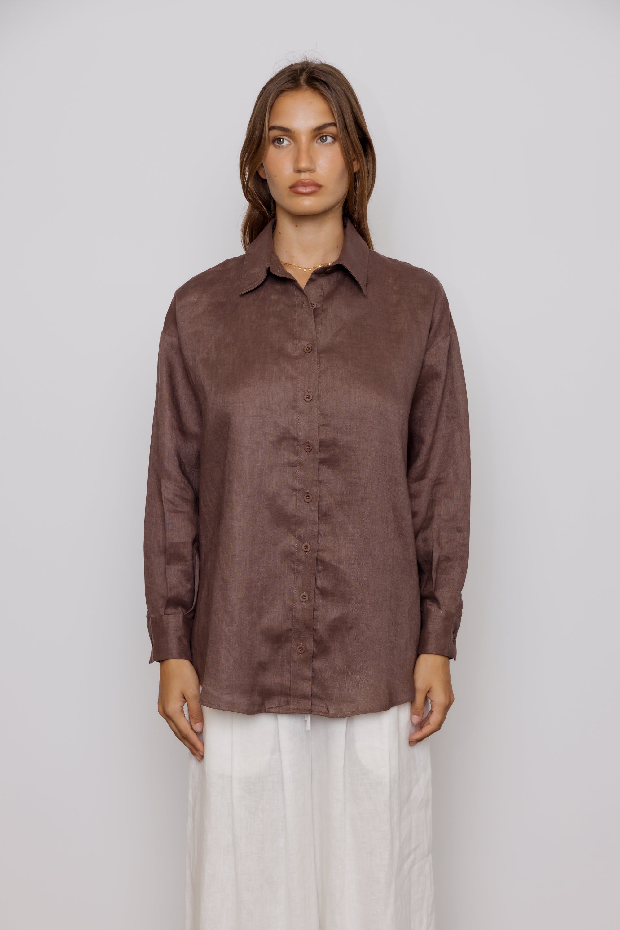 PLUTO Shirt Chocolate