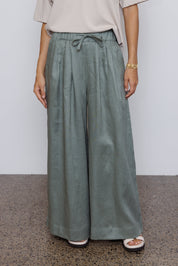 TERI Pants Dusty Green
