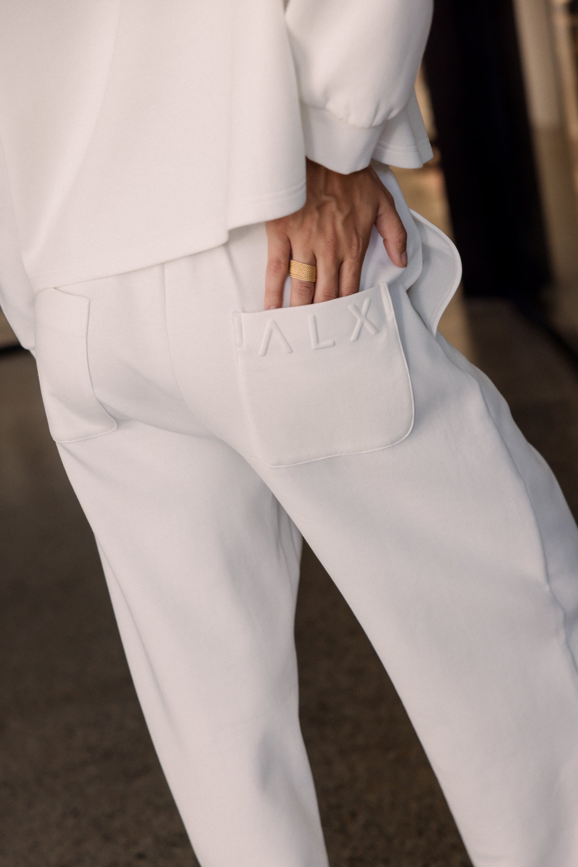 TATS Pants White
