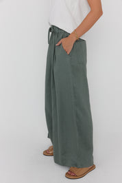 TERI Pants Dusty Green