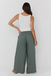 TERI Pants Dusty Green