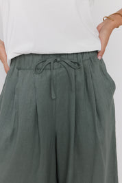 TERI Pants Dusty Green