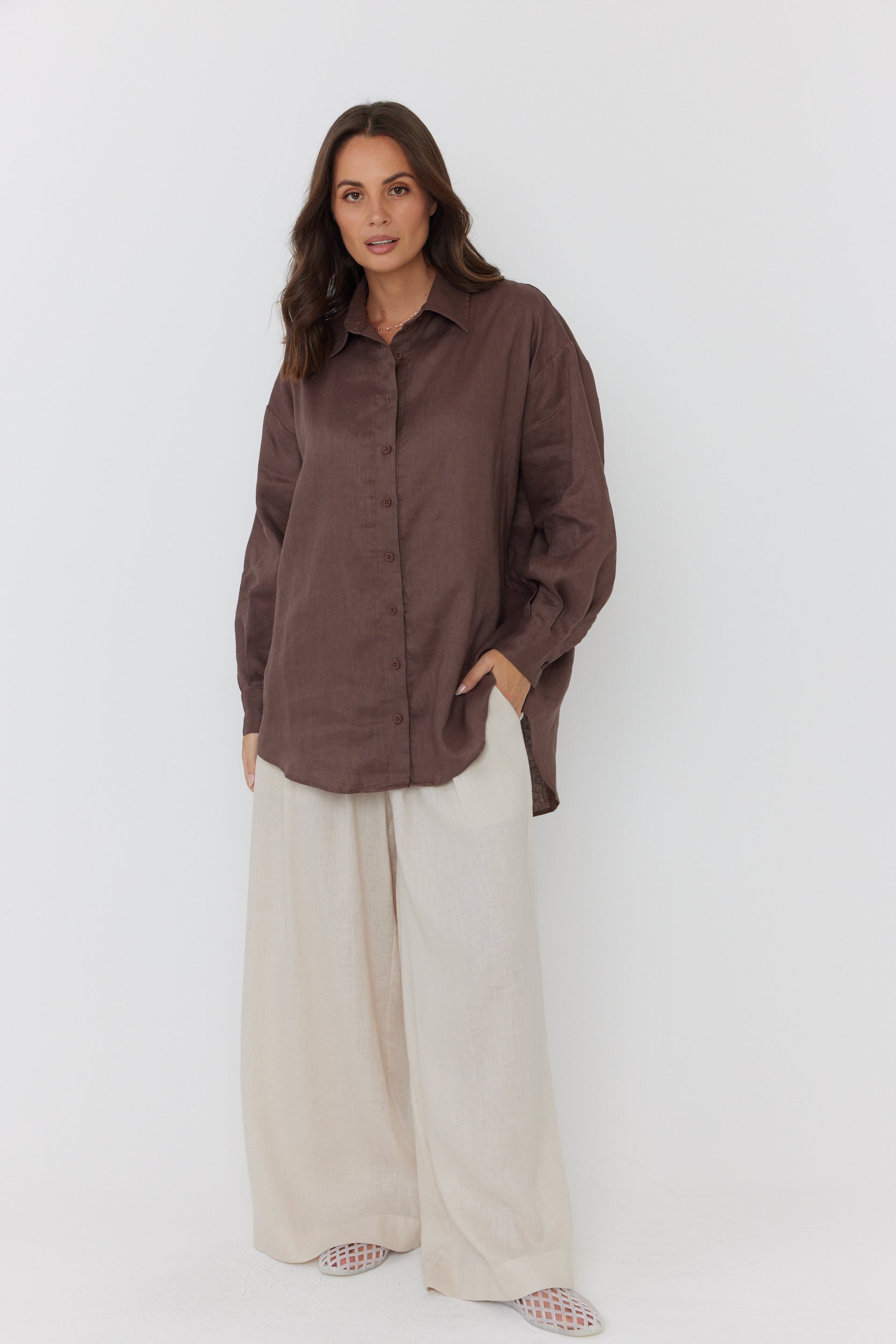 PLUTO Shirt Chocolate