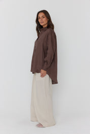 PLUTO Shirt Chocolate