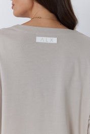 NIX V Long Sleeve Top Stone