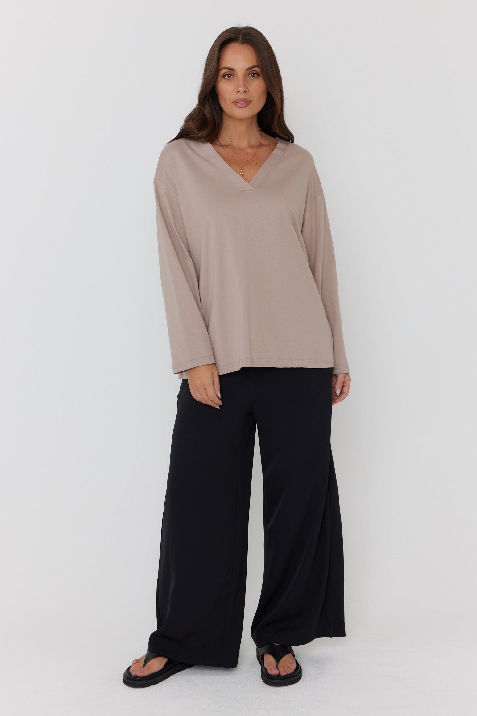 NIX V Long Sleeve Top Coco
