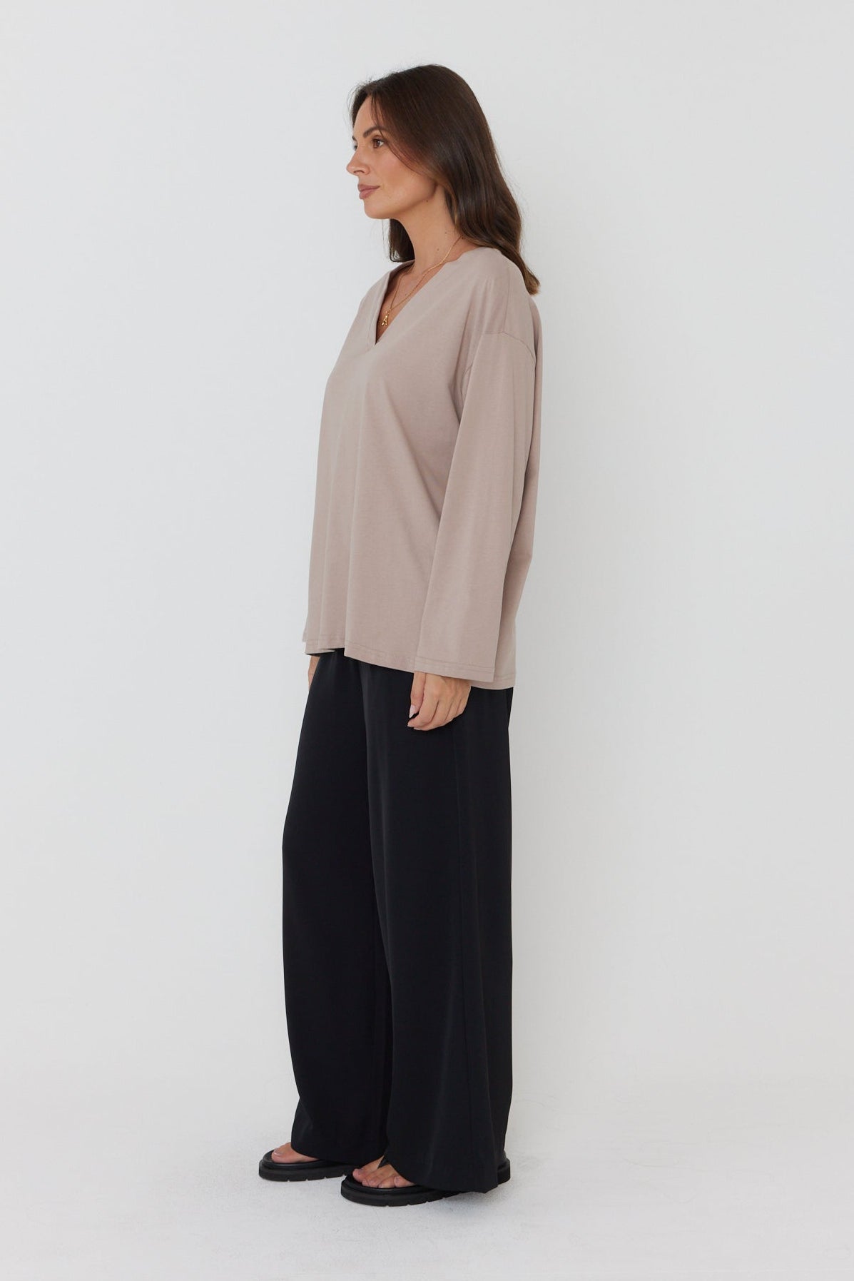 NIX V Long Sleeve Top Coco