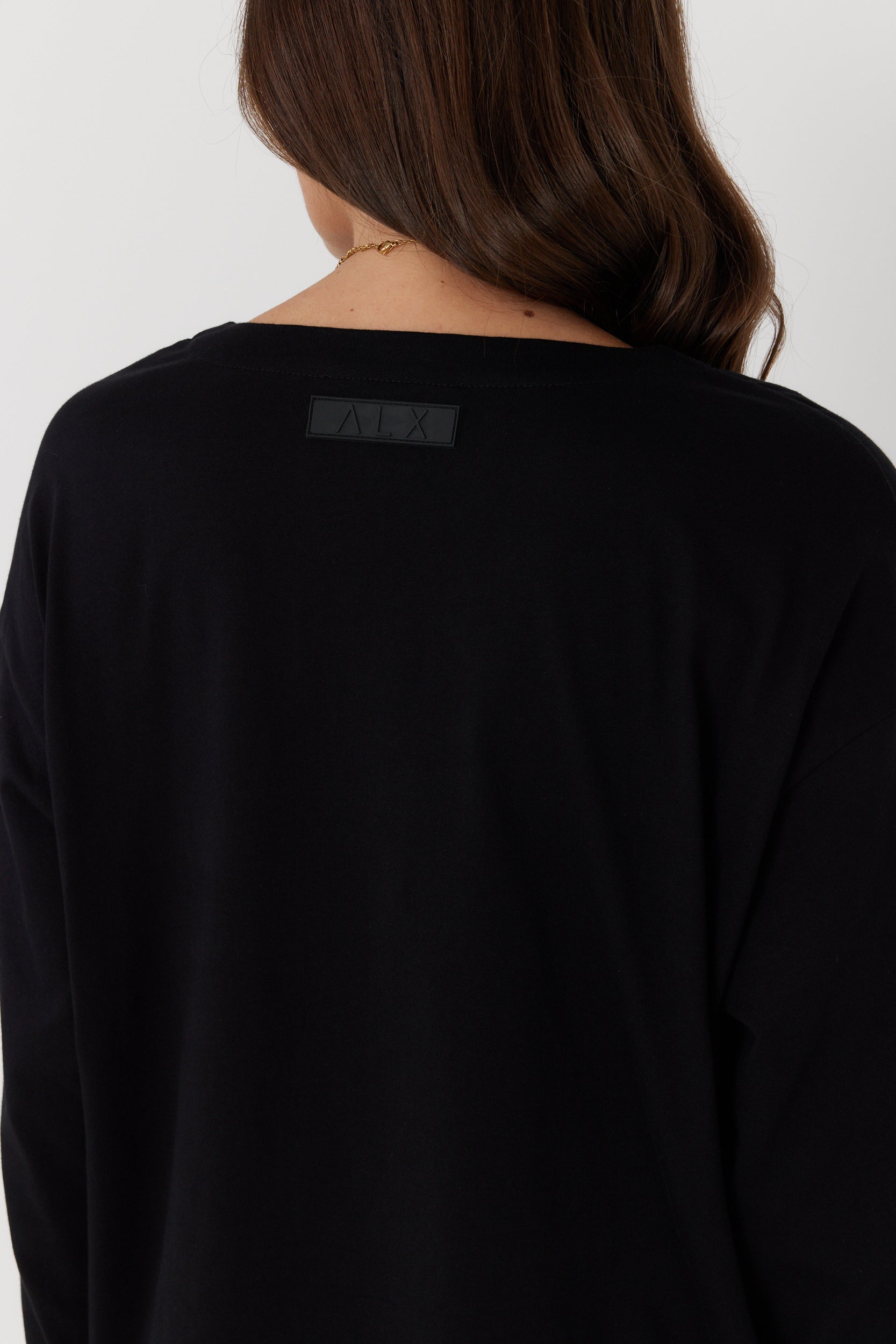 NIX V Long Sleeve Top Black