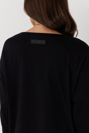 NIX V Long Sleeve Top Black