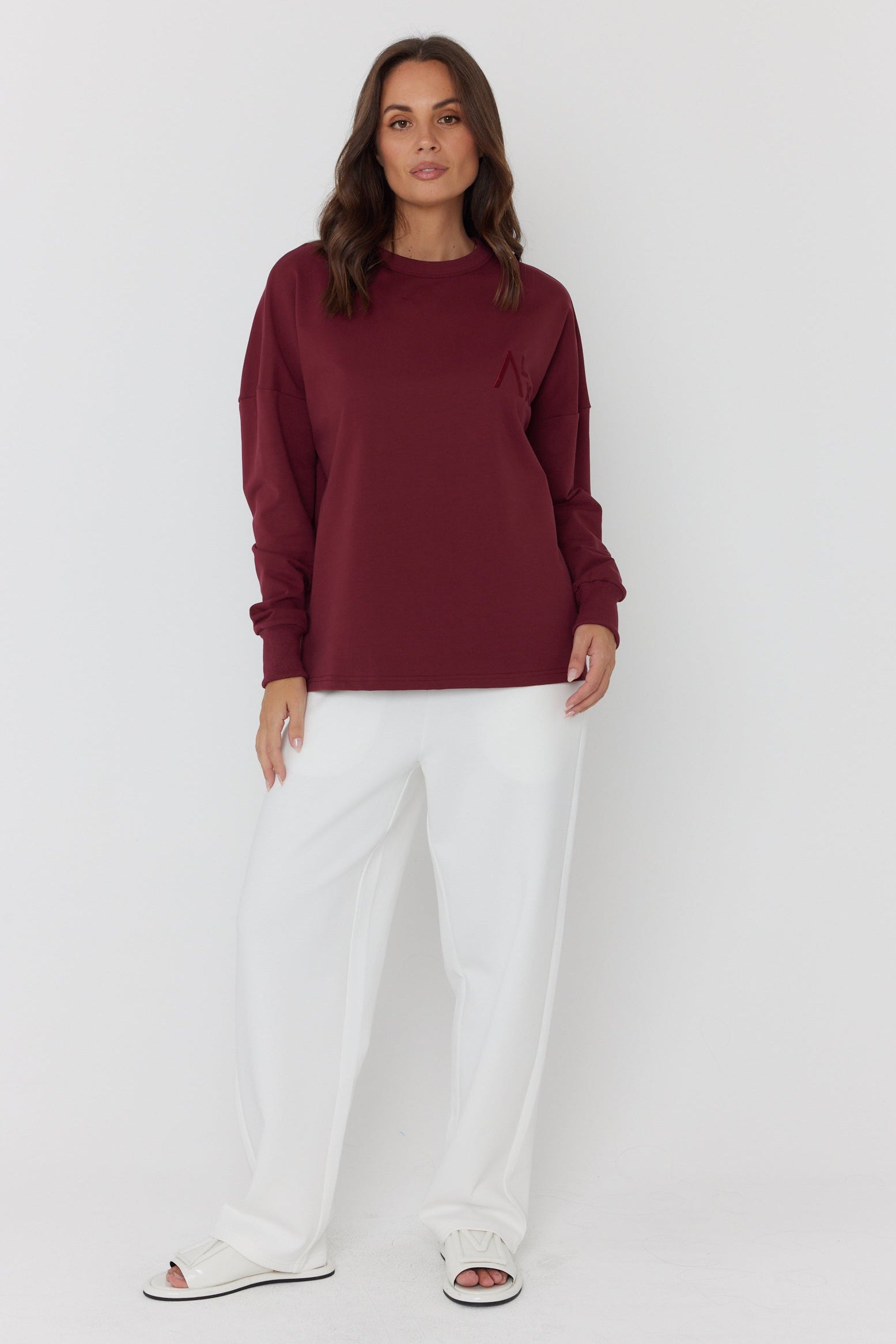 VIRE Jumper Red Wine