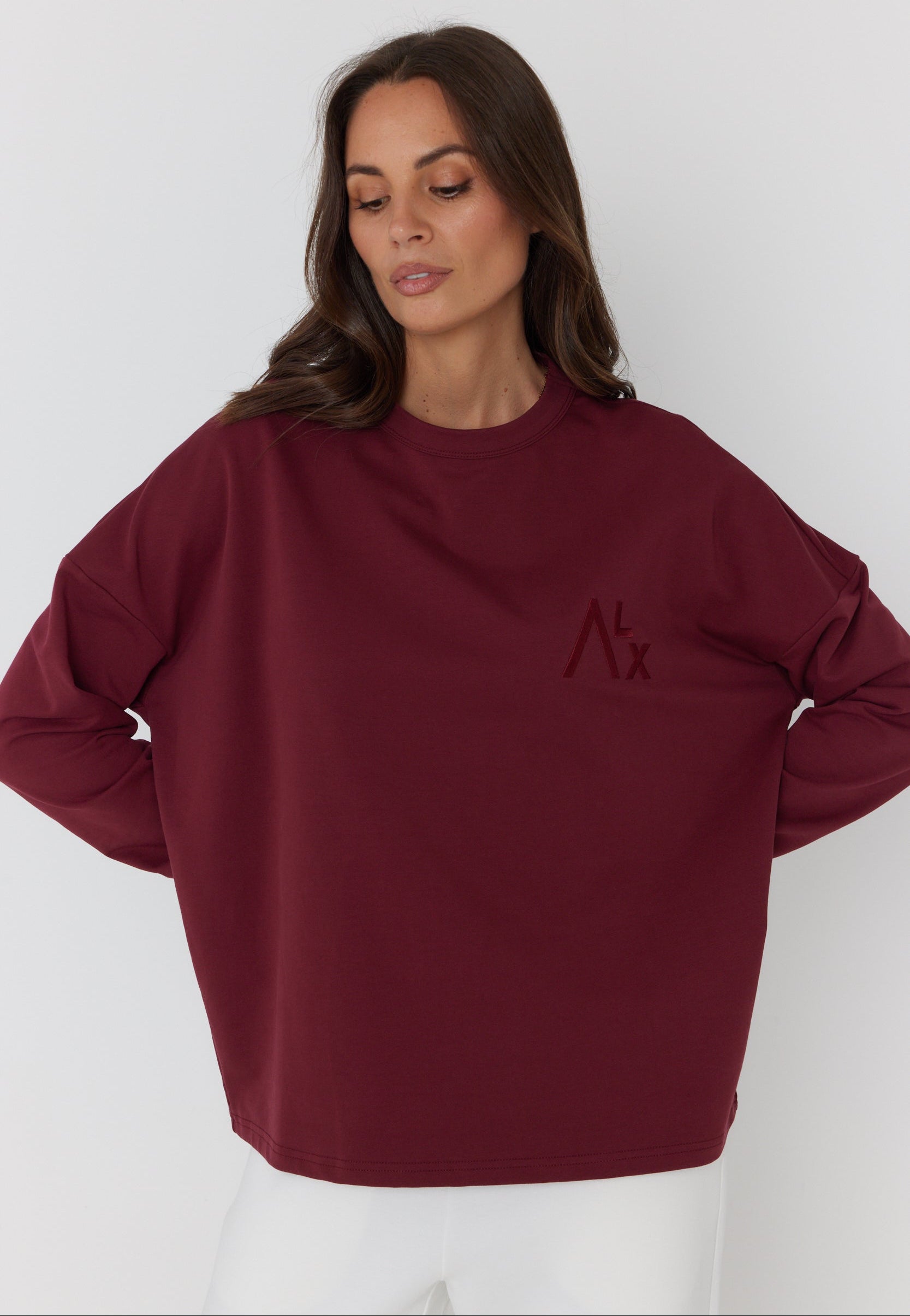 VIRE Jumper Red Wine