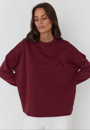 VIRE Jumper Red Wine