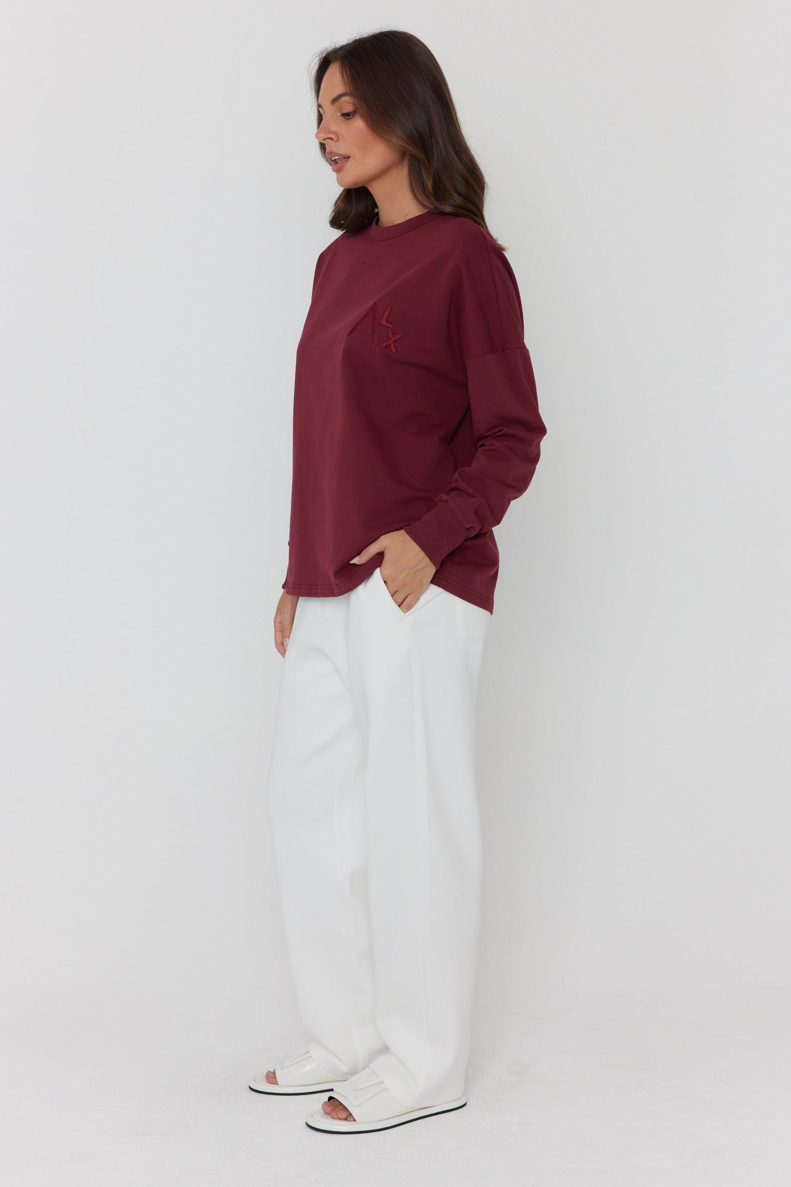 VIRE Jumper Red Wine