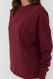 VIRE Jumper Red Wine