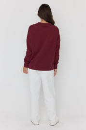 VIRE Jumper Red Wine