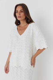 AGAPE Top White