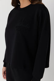EMBY Long Sleeve Top Black