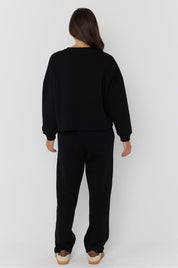 EMBY Long Sleeve Top Black