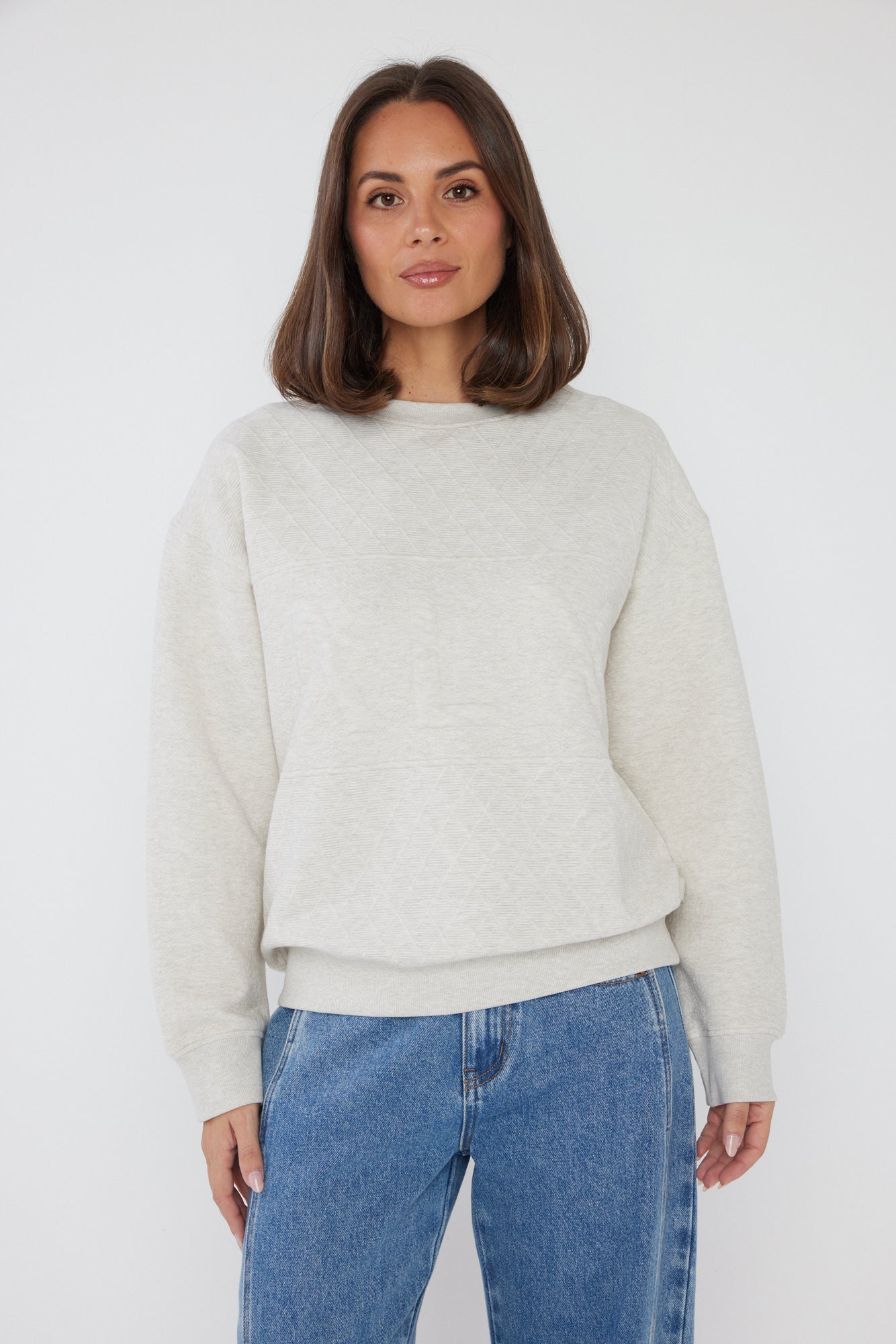 QUINS Jumper Oat