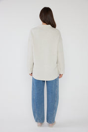 HENLEY Jumper Oat