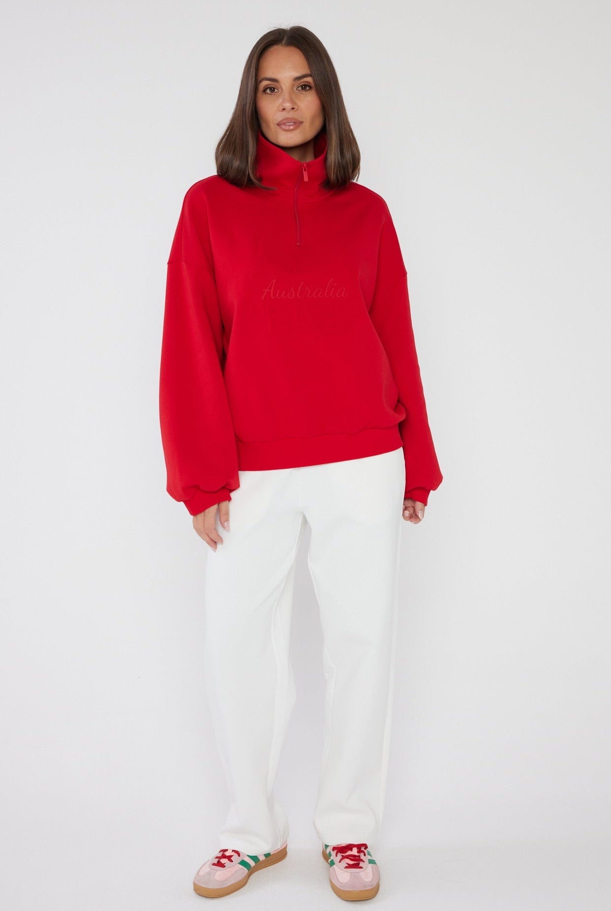 MONTE Jumper Chilli Red