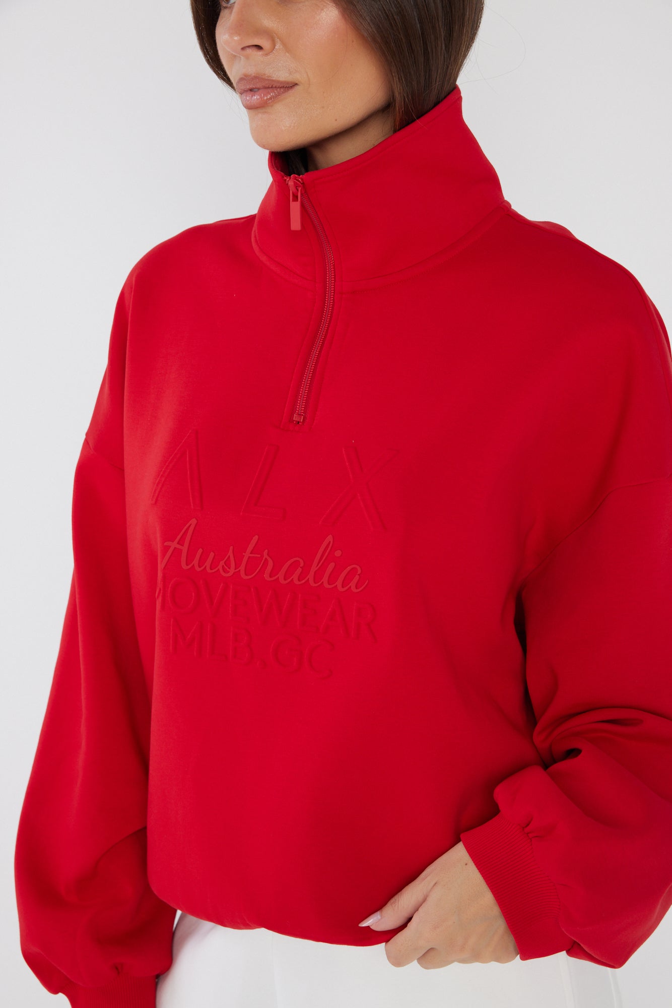 MONTE Jumper Chilli Red