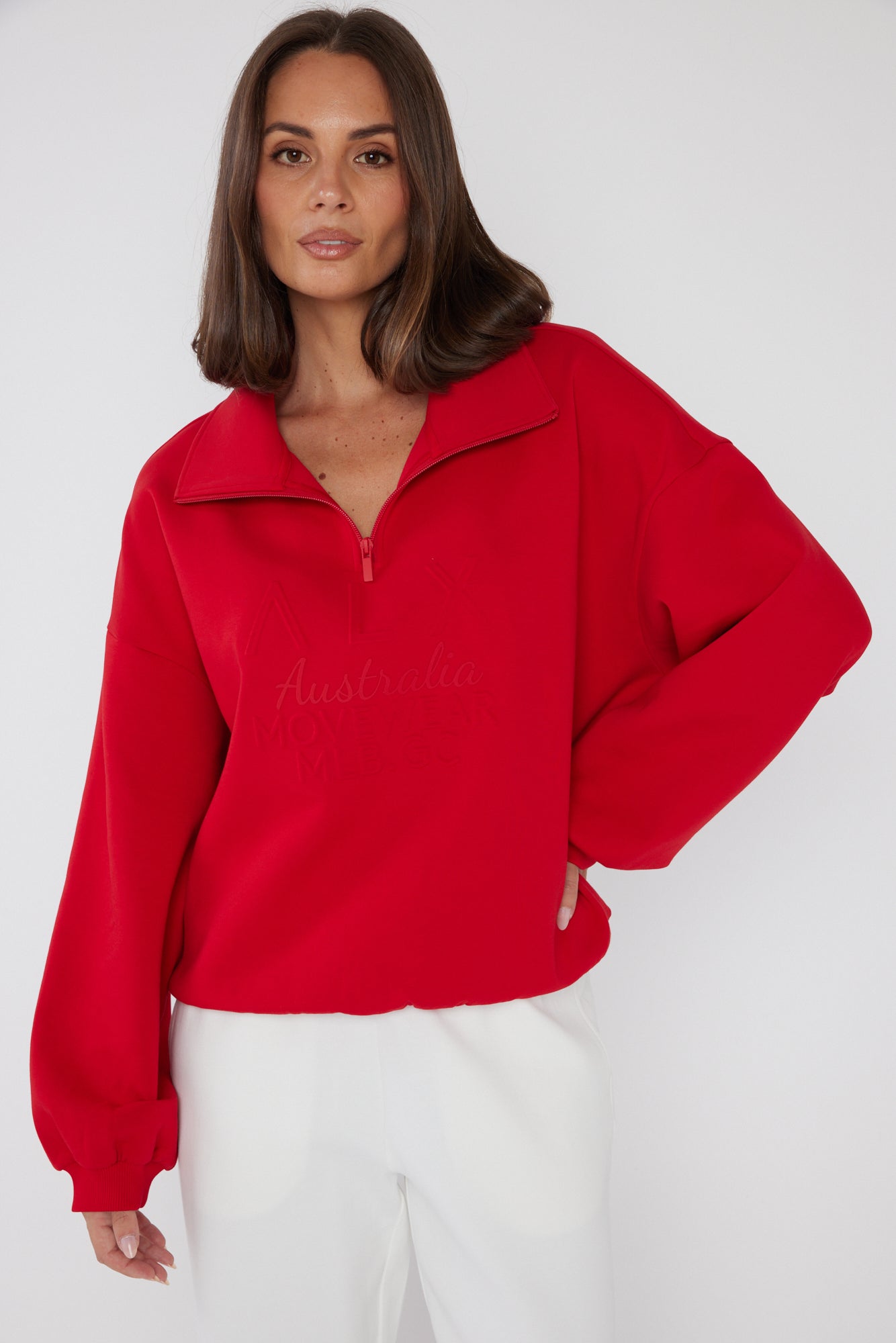 MONTE Jumper Chilli Red