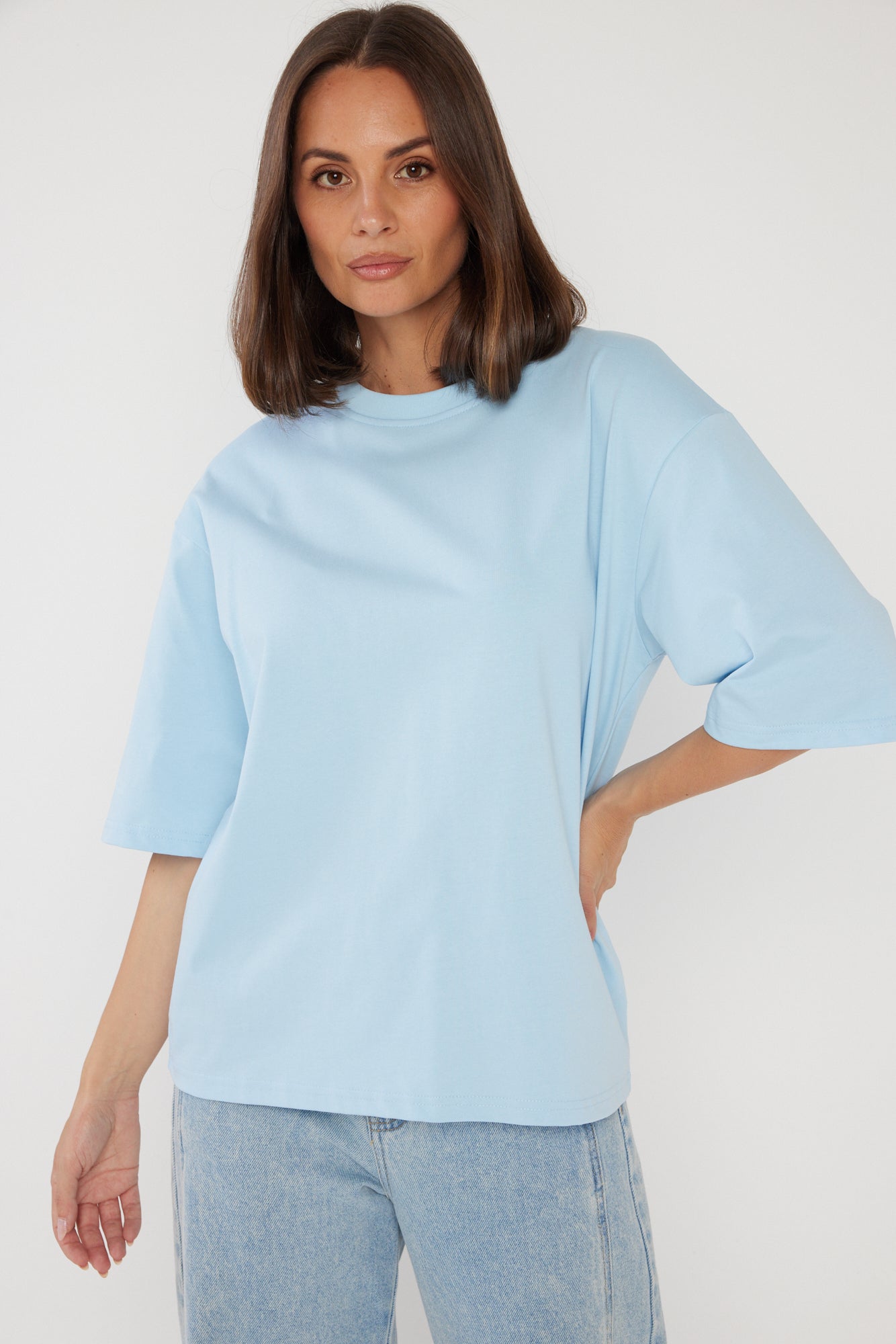 ZURI T-Shirt Light Blue