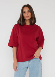 ZURI T-Shirt Cherry Red