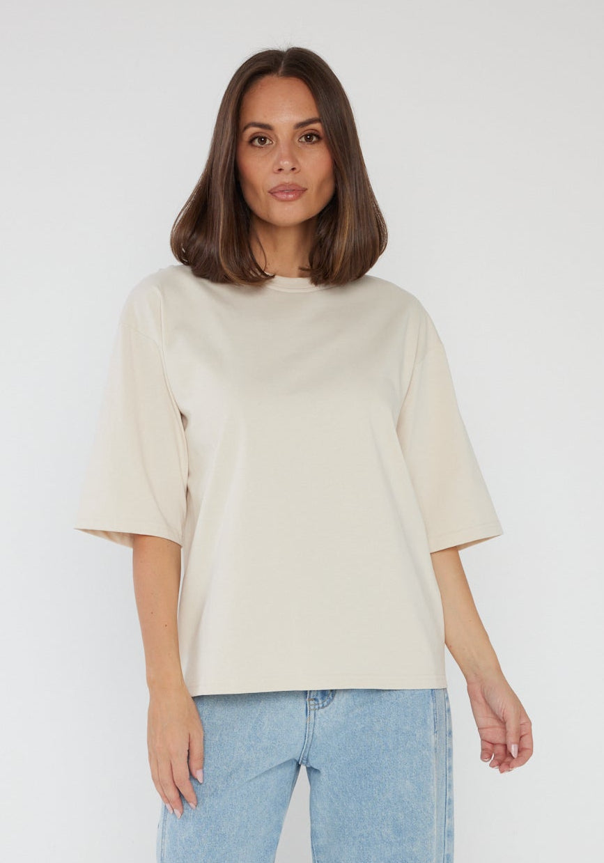 ZURI T-Shirt Oat