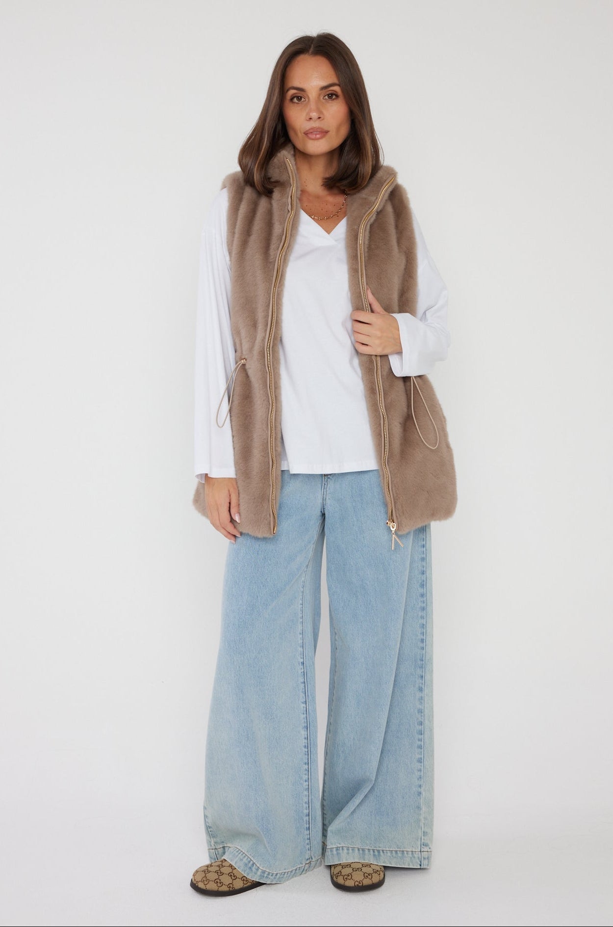 DUKE Faux Vest Coco