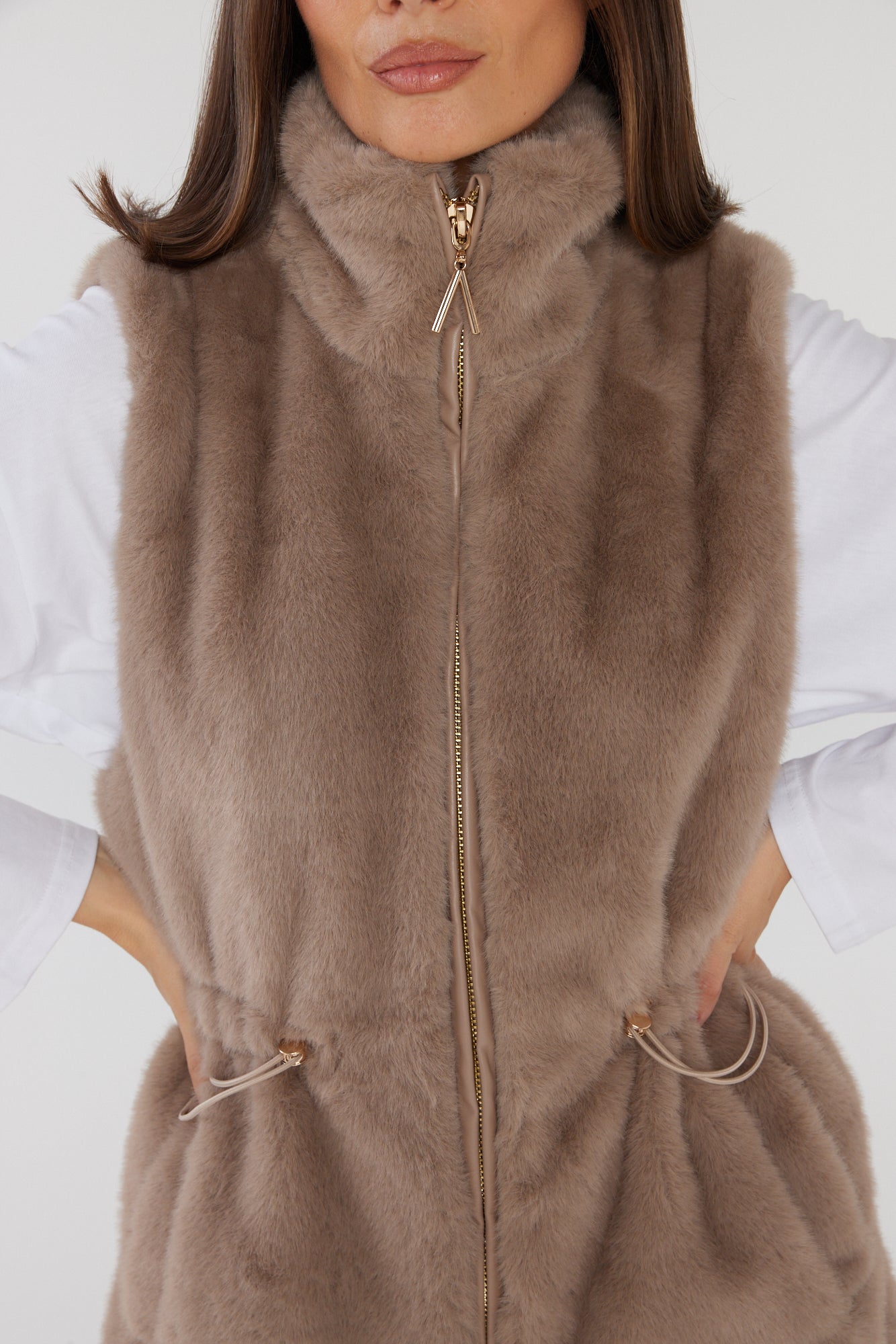 DUKE Faux Vest Coco